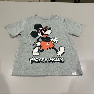 Disney Gray Short Sleeve Mickey Tee by GAP